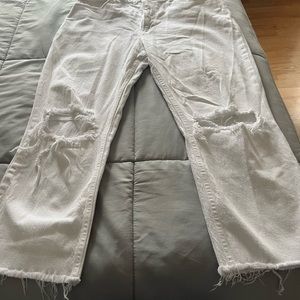 Abercrombie & Fitch Ultra High Rise Ankle Straight jeans